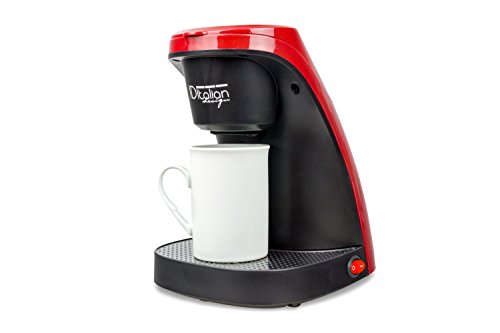 ID Italian IDECUCOF02 CAFETERA COFFEE DUO PRO, 450w-IDECUCOF02, 450 W, 0.24 litros, acero inoxidable, Negro, Rojo