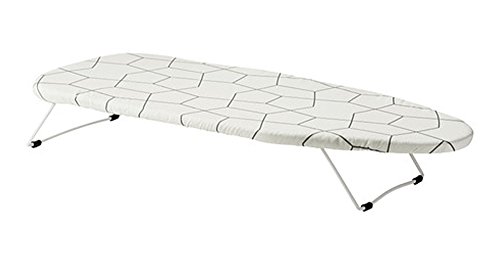 Ikea Tabla de Planchar Mesa, Poliéster, Blanco, 74x32x3 cm