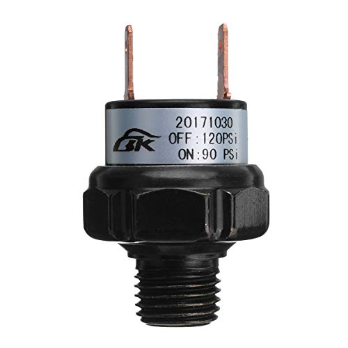 ILS – 90-120 PSI compresor de Aire Control presostato válvula Heavy Duty 1/4 NPT End