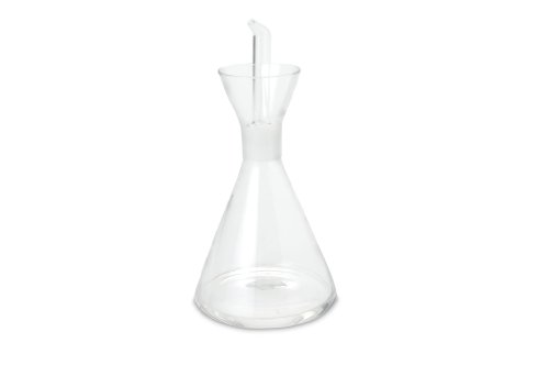 imf Aceitera-Vinagrera Conica Antigoteo, Glass, Multicolor, 500 ml