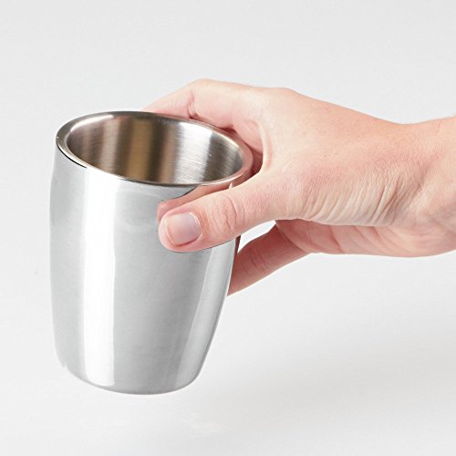 InterDesign Forma - Vaso, Acero Inoxidable Pulido