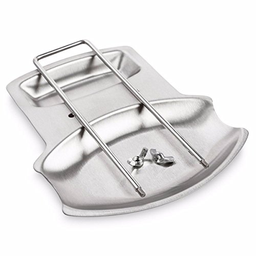 izoel soporte para tapa y cuchara resto organizador de cocina acero inoxidable fácil de instalar