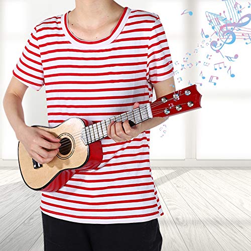 Jacksking Guitarra para niños, Instrumento de Cuerda de Guitarra de Tilo clásico clásico para niños de 21 Pulgadas, Guitarra de balada