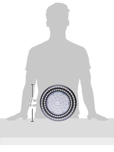 Jandei - Campana LED UFO 100W 9000 Lum luz blanca 6000K estanca IP65 para taller, nave hangar, comercio, garaje, gimnasio