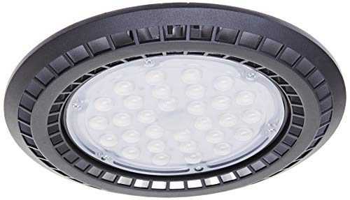 Jandei - Campana LED UFO 100W 9000 Lum luz blanca 6000K estanca IP65 para taller, nave hangar, comercio, garaje, gimnasio