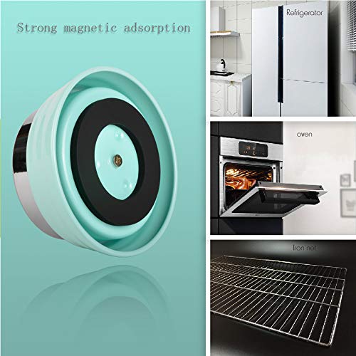 Jayron Recordatorio del Temporizador de Cocina Administre Temporizadores Mecánico Giratorio de 360 Grados Reloj de Alarma de Cuenta Regresiva para Hornear Refrigerador Magnético Cocinar,Aprender