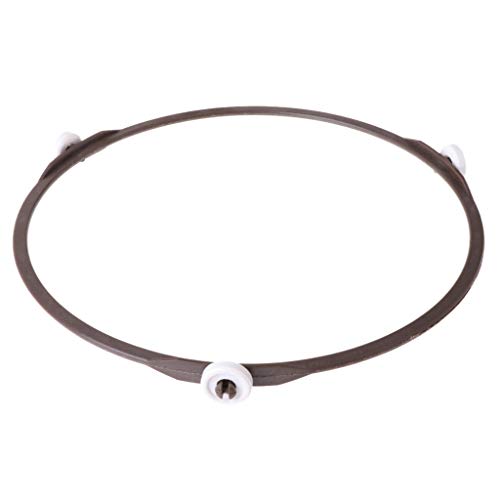 jiheousty Partes del Horno de microondas Bandeja giratoria de Forma Redonda Soporte de Placa de Vidrio 6.57 '' Interior