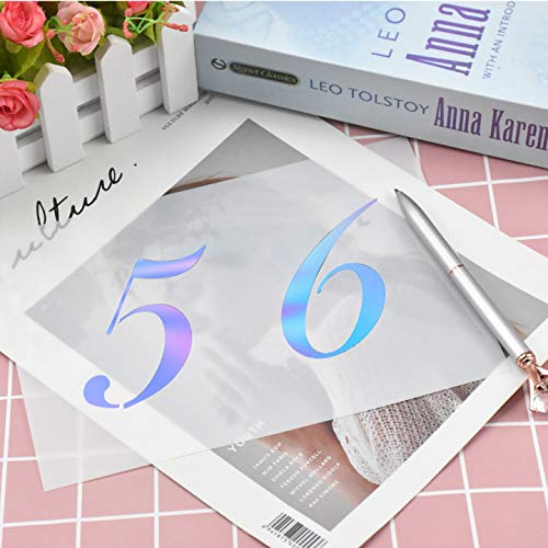 Jinlaili 36 Piezas Plantillas Letras de Plástico, Reutilizables Letras Plantillas, Plantillas Letras de Arte para Pintura con Alfabeto Números y Símbolos, Blanco Lechoso
