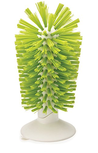 Joseph Joseph Brush Up Limpiador de Copas, Verde, 8x8x14.2 cm