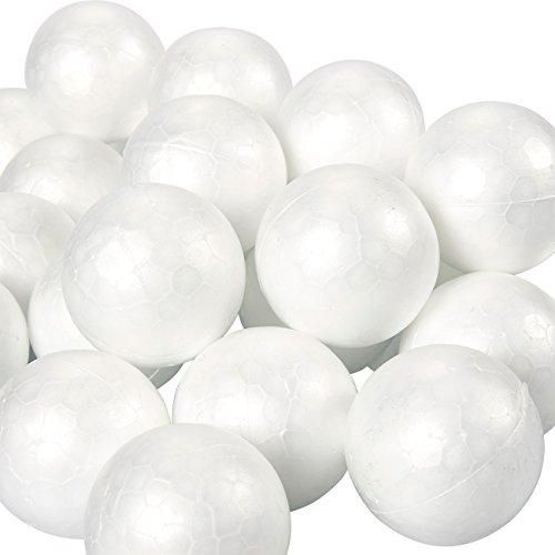 Juvale Bolas de espuma, suministros para artes y manualidades (2 en, 24 unidades)