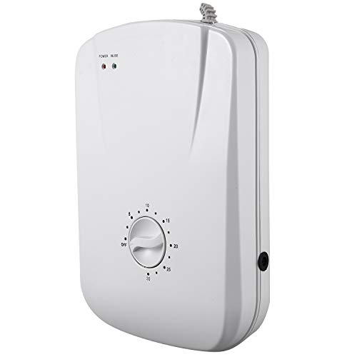 JVSISM Generador de Ozono Esterilizador de 220 V Purificador de Agua de Ozono de Aire PurificacióN Frutas Verduras Agua PreparacióN de Alimentos Ozonizador Ionizador (Enchufe de la EU)