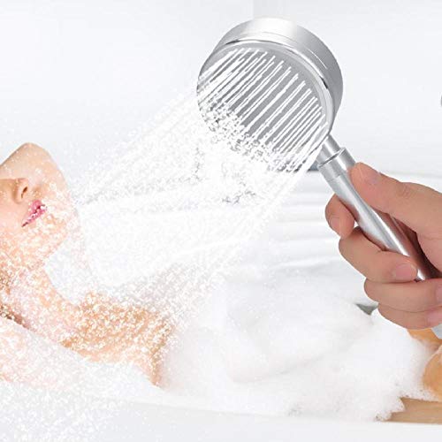 KangYD Alcachofa, Cabezal de ducha de mano de alta presión, grifo de rociador de ducha de mano de función única, suministros de baño de cabezal de ducha, kit de ducha
