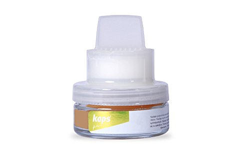 Kaps Crema para Zapatos con Aplicador de Esponja, Cuidado Intensivo y Nutritivo del Cuero, Delicate, 70 Colores (124 - rosado)