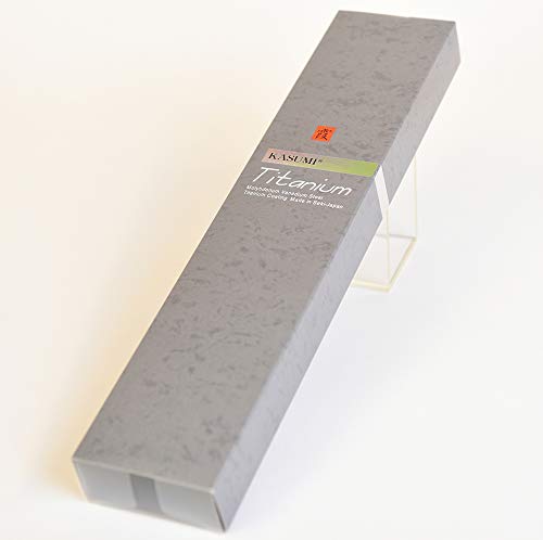 Kasumi Titanium Graphite - Cuchillo de cortar (20 cm)