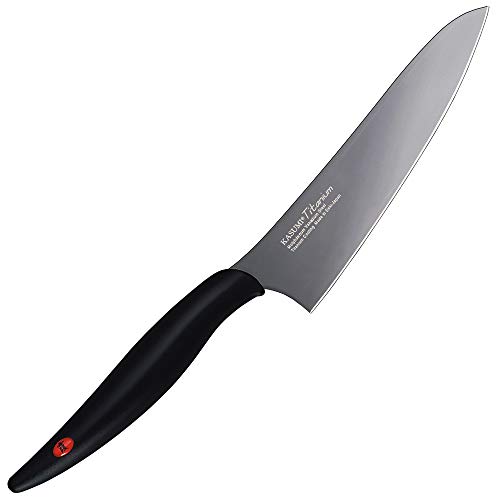 Kasumi Titanium Graphite - Cuchillo universal (13 cm)