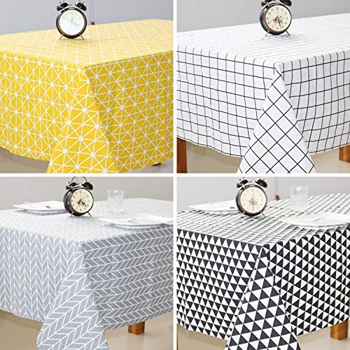 KenFandy Paño de Tabla de la Boda del Partido geoTable la Cubierta del paño Mantel Mantel Tabla para el hogar decoración de la Tabla de Mantel Textiles para el hogar, Color A, 90 * 150cm