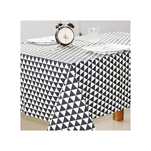 KenFandy Paño de Tabla de la Boda del Partido geoTable la Cubierta del paño Mantel Mantel Tabla para el hogar decoración de la Tabla de Mantel Textiles para el hogar, Color A, 90 * 150cm