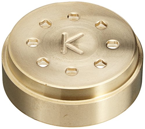 Kenwood A910006 Accesorio Para Preparar Pastas De Tipo Spaghetti Cuadrado, Bronce, Dorado