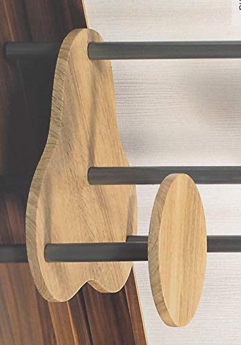 Kesper – Madera de Roble decoración – Soporte para Flores, Color marrón/Gris