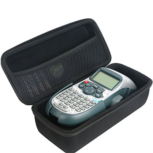 Khanka Duro Viaje Estuche Bolso Funda para DYMO LetraTag LT-100H Tape Impresora de etiquetas LabelMaker. Mesh Pocket para YMO 12mm LetraTAG Plastic tape