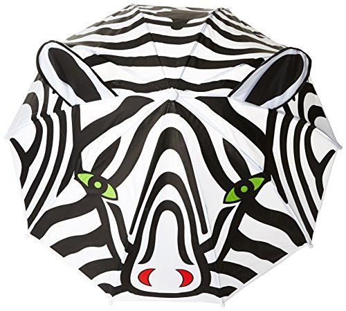 Kidorable Paraguas Marca Original Para Niños y Niñas (Cebra)