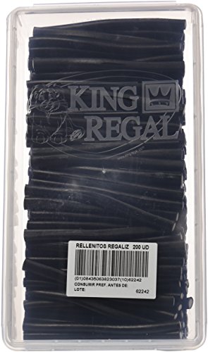 King Regal  Rellenito Regaliz - estuche 200 unidades
