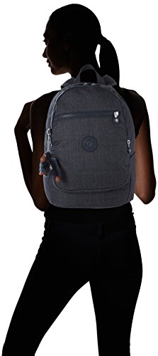 Kipling - Clas Challenger, Mochilas Mujer, Blau (Jeans True Blue), 26x36x21 cm (B x H T)