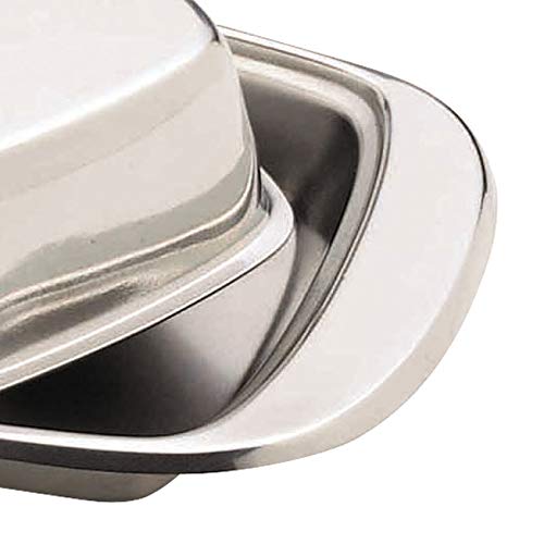 Kitchen Craft KCBUT - Recipiente con Tapa para Mantequilla (Acero Inoxidable)