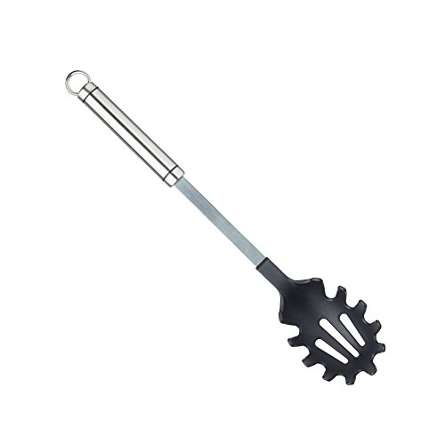 Kitchen Craft Professional - CucharÃ³n para espaguetis (antiadherente, acero inoxidable, mango largo