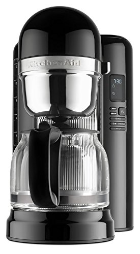KitchenAid 5KCM1204EOB - Cafetera (Independiente, Máquina de café en cápsulas, 1,7 L, De café molido, 1100 W, Negro)