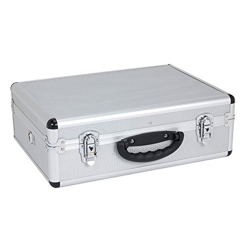 KREATOR KRT640102S - Maletín de alu 460x330x155mm plata