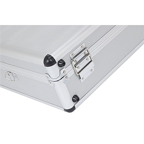 KREATOR KRT640102S - Maletín de alu 460x330x155mm plata