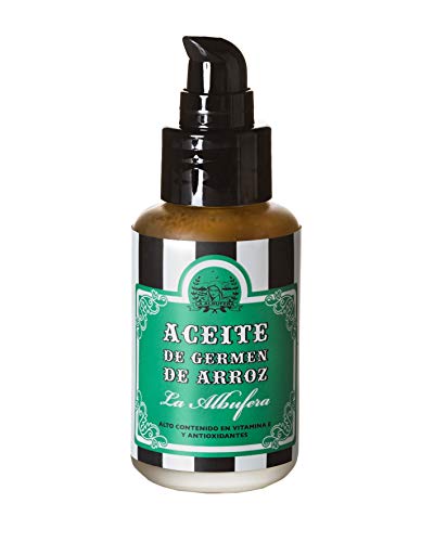 La Albufera - Aceite puro, natural, vegano, prensado en frió, hidratante para la piel sin OGM-aceite de germen de arroz 50ml