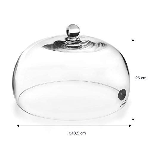 Lacor 61816 Campana ahumadora, Ø 20x12 cm, Cristal
