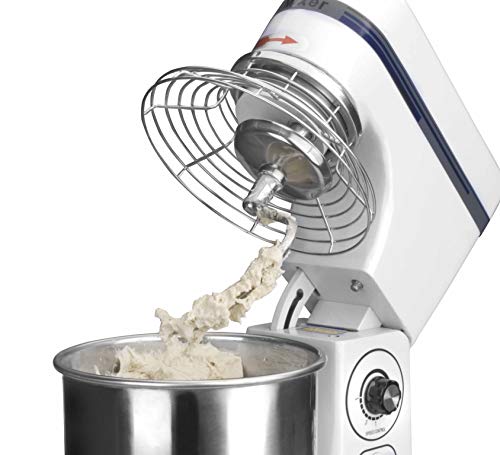 Lacor - 69084 - Batidora Amasadora Con bol 5 Litros 300 w - Blanco