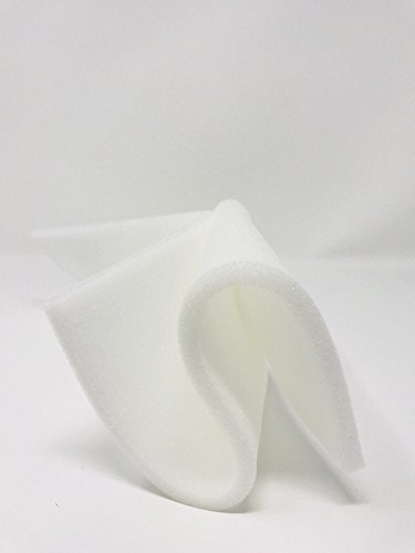 Lámina de espuma de 0,5 cm fina extra grande 100 cm x 200 cm grosor 0,5 cm producción de resina fabricada en Italia. Material nuevo de fábrica para rellenos, protectores y embalajes.