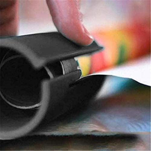 Lamptti Cortador de Papel Regalo, Cortador de Papel Giratorio Deslizante, Cortador de Papel Cortado en Segundos, Paquete fácil de Herramientas de Corte de Papel
