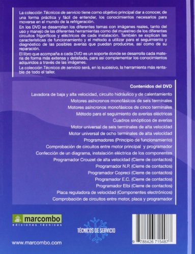 Lavadoras Convencionales y Electrónicas ( DVD 7): Técnicos de servicios vol. 7