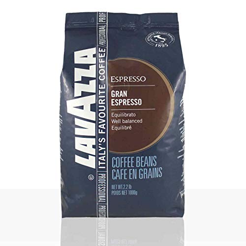Lavazza Grand Espresso, Café en Grano, Pack de 6, 6 x 1000g