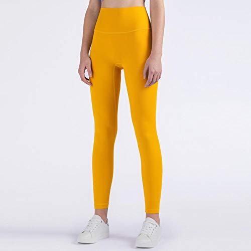 LCMXCJ - Leggings de yoga sin sensación de piel sin trabillas, adelgazante, pantalón de fitness caderas, Unisex adulto, H, small