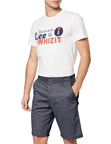 Lee Extreme Motion Short Pantalones Cortos, Azul (Navy 09), 58 (Talla del Fabricante: 33) para Hombre