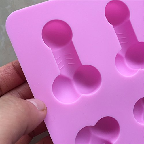 letaowl Moldes y bandejas para Hielo Spot Venta Al por Mayor 8 Even Sex Dick Silicone Chocolate Mold Ice Lattice Mold