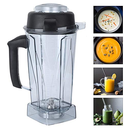 Licuadora Alternativa, Accesorios Kit for Tapa de la Taza sustitución de la Cuchilla for 64-oz contenedor Vitamix Transparente exprimidor WKY