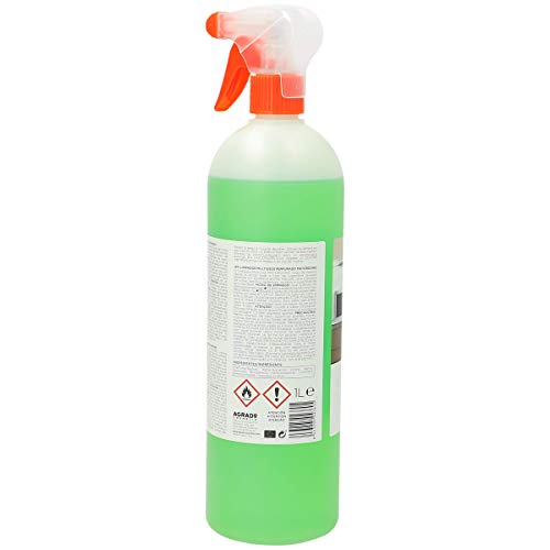 Limpiador Multiusos de Superficies Perfumado Pulverizador para Cristales Azulejos Acero Inoxidable 1 litro Mayordomo