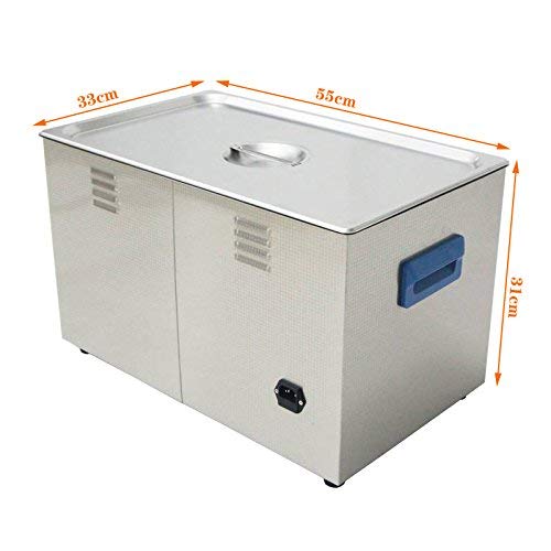 Limpiador ultrasónico PS-80AD 22L Máquina de limpieza ultrasónica Limpiador ultrasónico industrial de acero inoxidable profesional Uso de laboratorio Sala de operaciones Uso de la lavadora ultrasónica