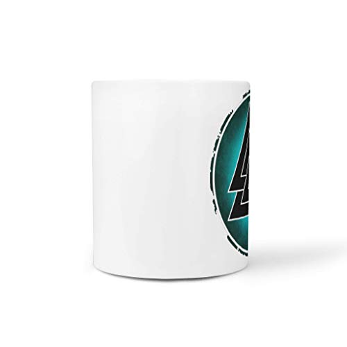 Lind88 Mix Taza de café con mango de cerámica divertida – Classmate Gifts, para uso doméstico (11 onza), color blanco