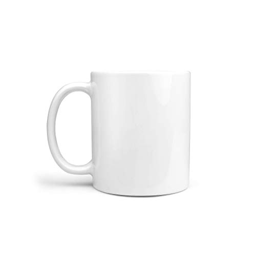 Lind88 Mix Taza de café con mango de cerámica divertida – Classmate Gifts, para uso doméstico (11 onza), color blanco