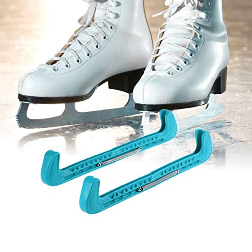 LIOOBO 1 par de patín de Hielo Guarda Zapatos del patín de protección Hoja Ajustable Protector del Protector de la Cubierta de Hielo Figura Hockey Protector para Patines