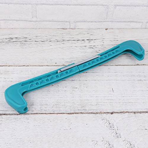 LIOOBO 1 par de patín de Hielo Guarda Zapatos del patín de protección Hoja Ajustable Protector del Protector de la Cubierta de Hielo Figura Hockey Protector para Patines