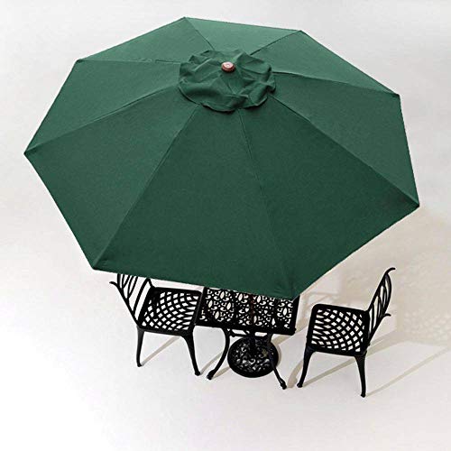 LIRUIDE - Toldo de repuesto para sombrilla de mercado, color verde